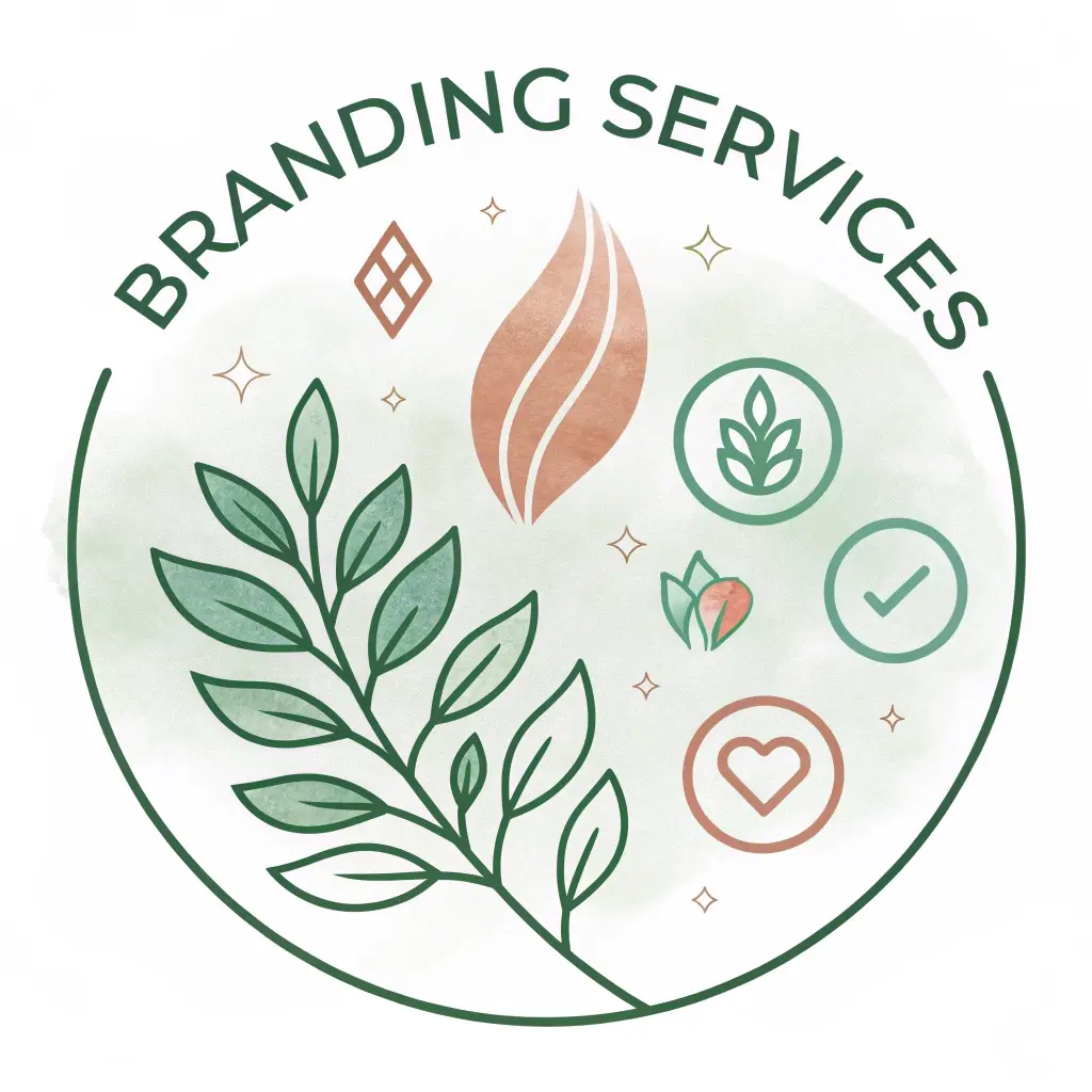 Watercolor icon representing Branding Services